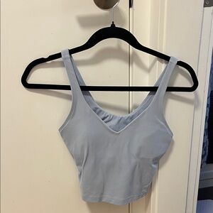 lululemon athletica Light Blue Tank Top